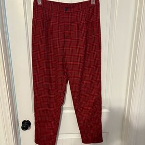 Forever 21 red/black pants size L